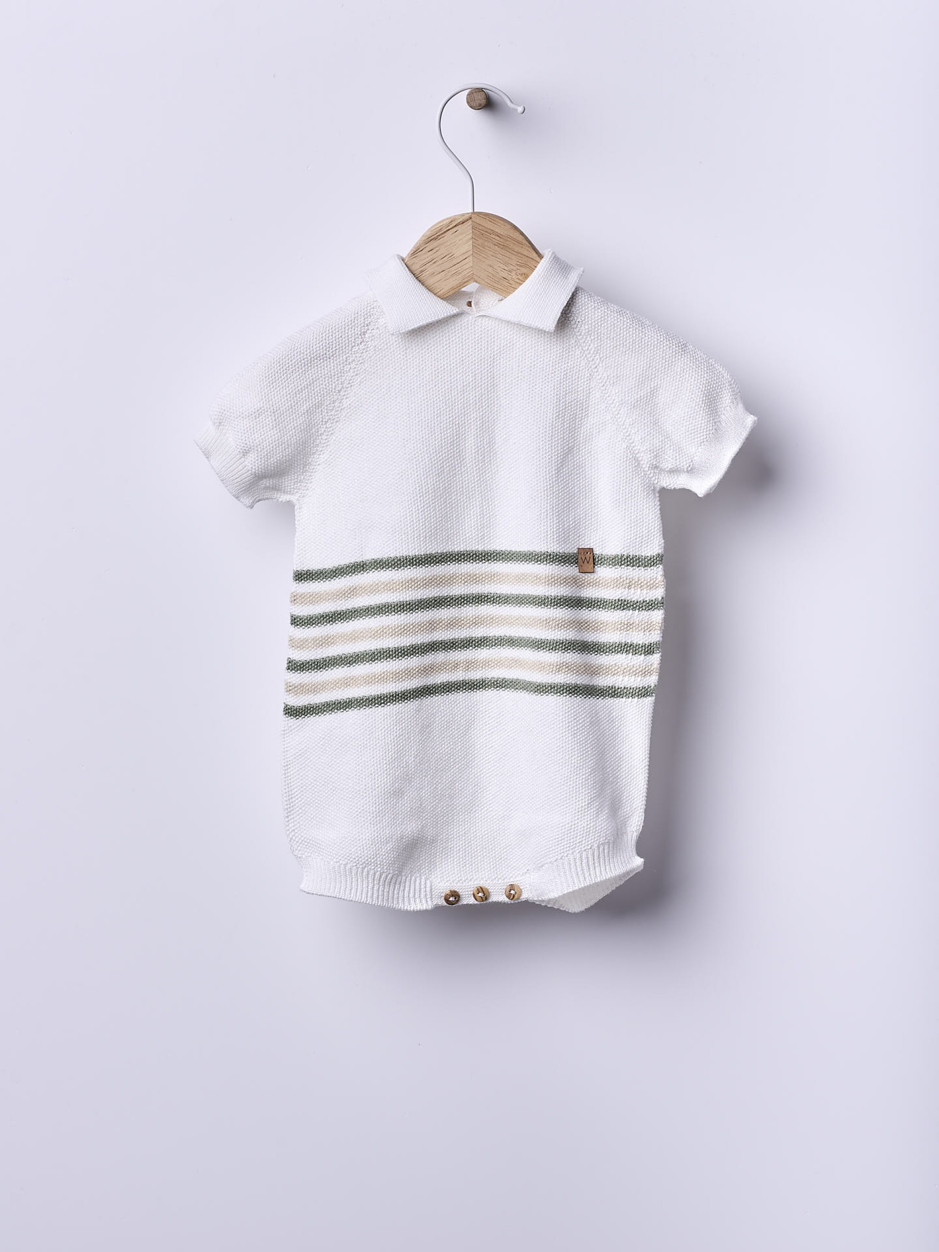 Knitted cotton shortie