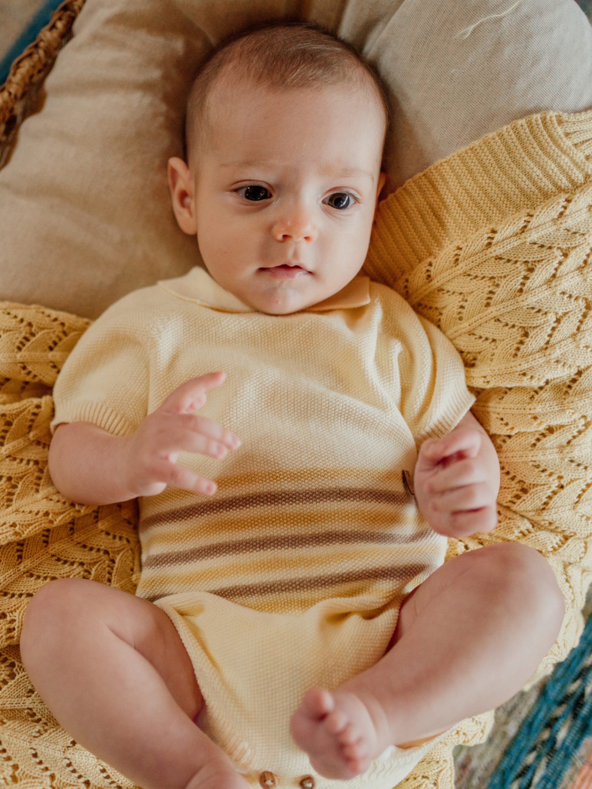 Knitted cotton shortie