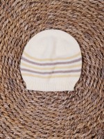 Knitted cotton beanie Knitted cotton beanie