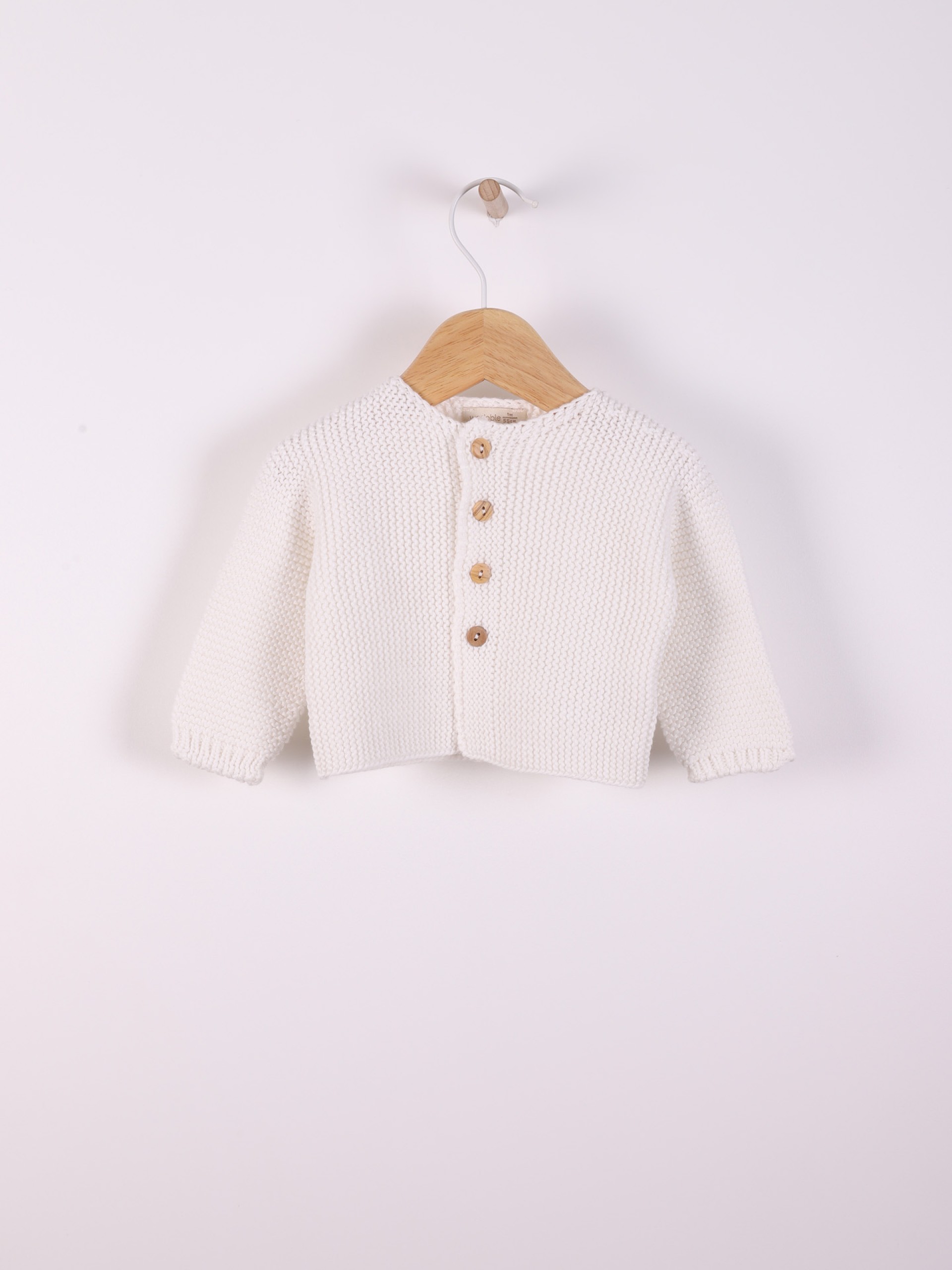 Organic cotton cardigan