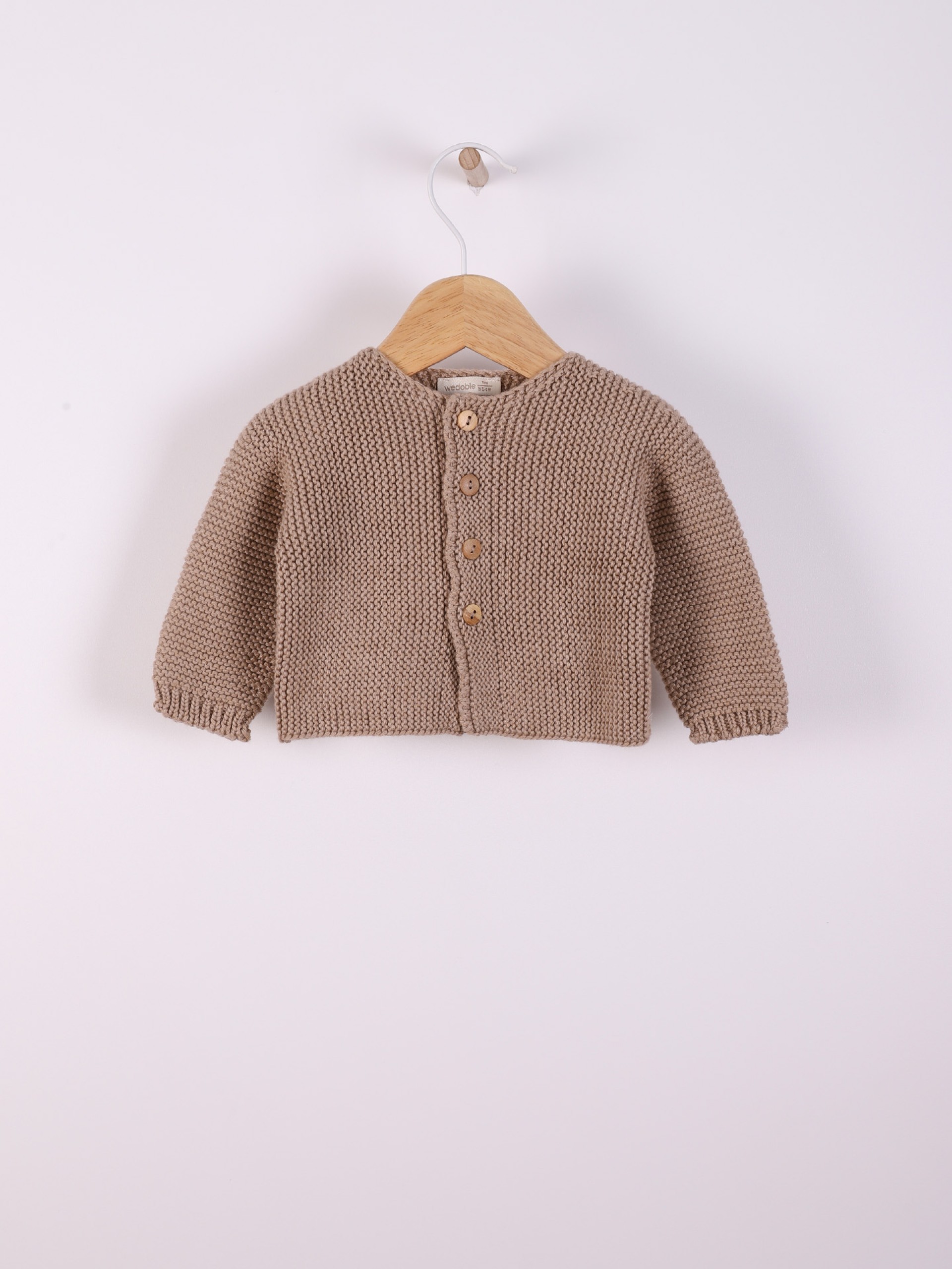 Organic cotton cardigan