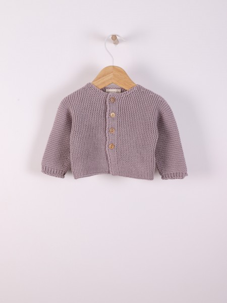 Organic cotton cardigan