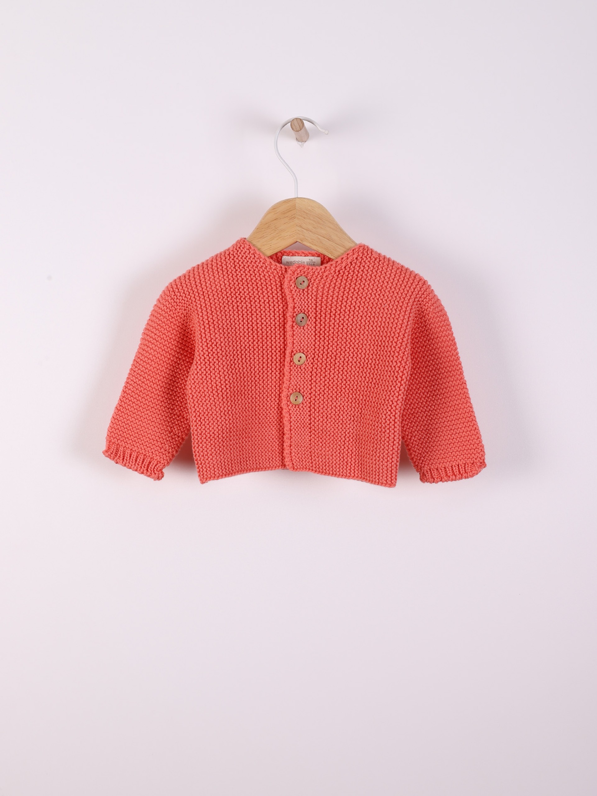 Organic cotton cardigan