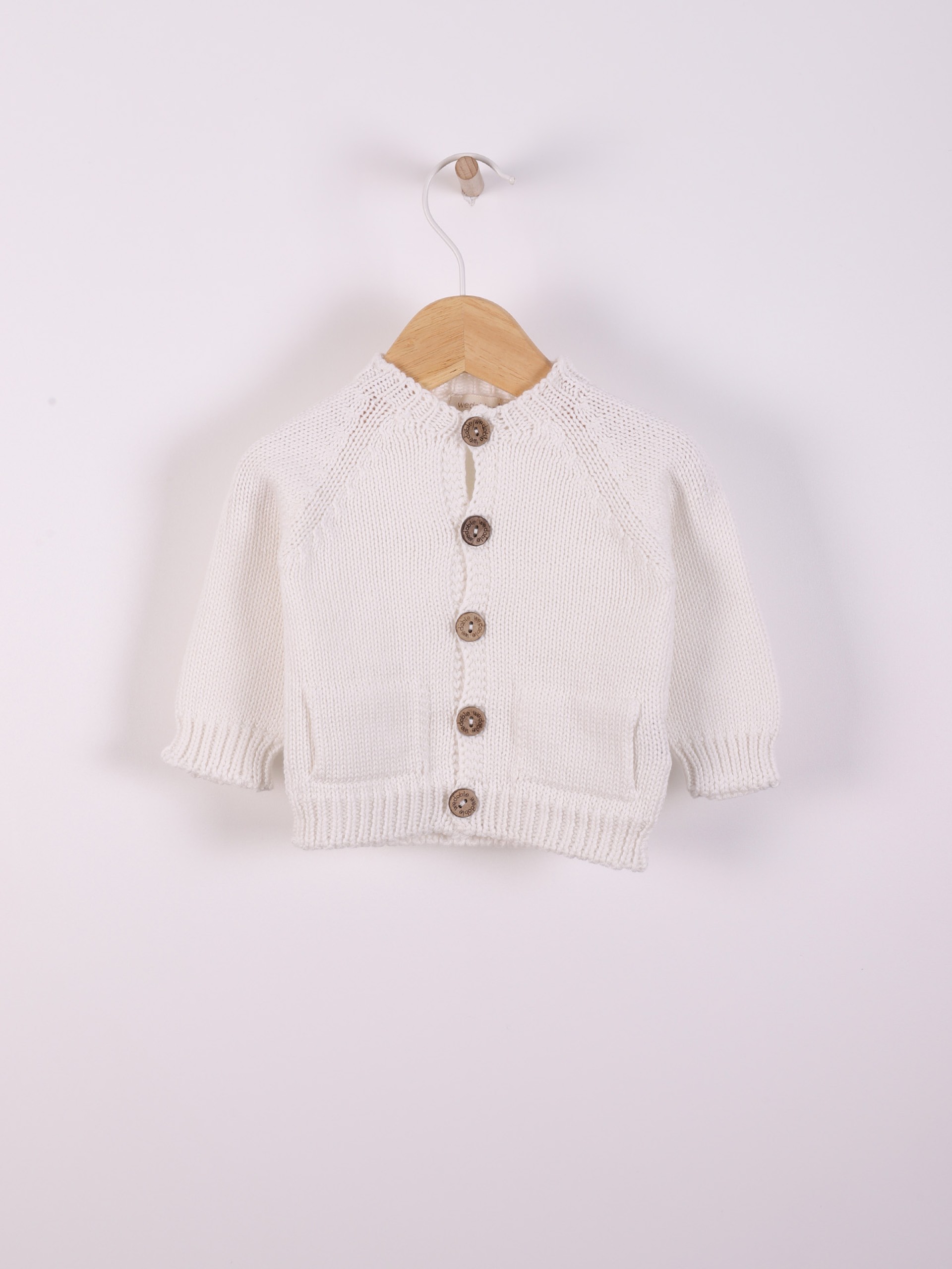 Organic cotton cardigan