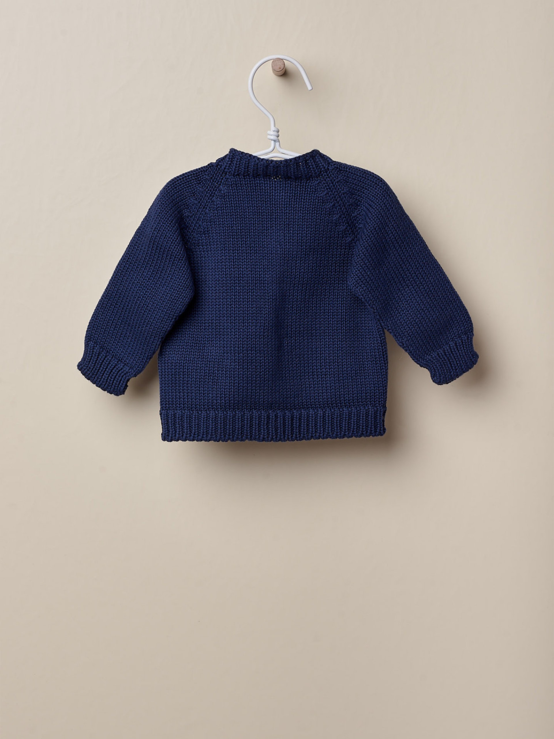 Organic cotton cardigan