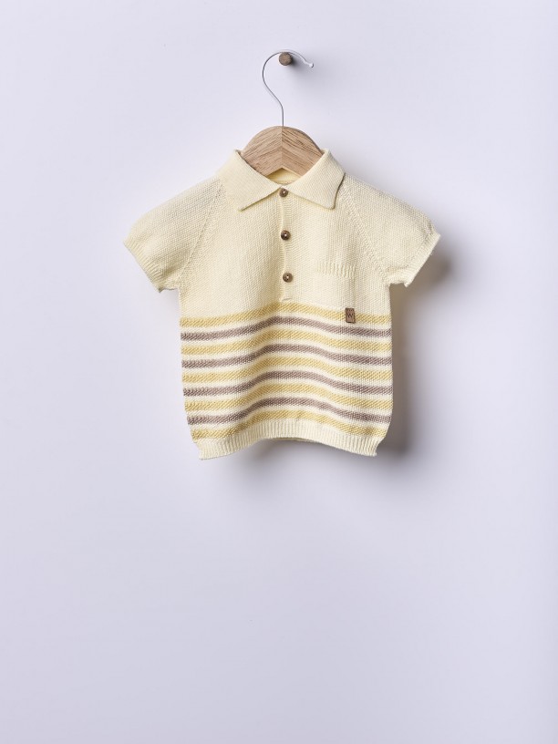 Short-sleeved sweater Short-sleeved sweater