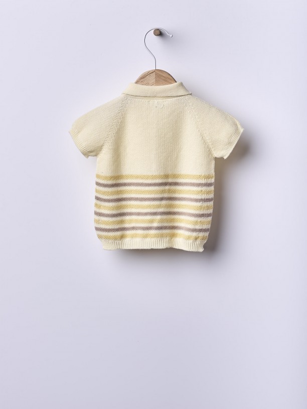 Short-sleeved sweater Short-sleeved sweater