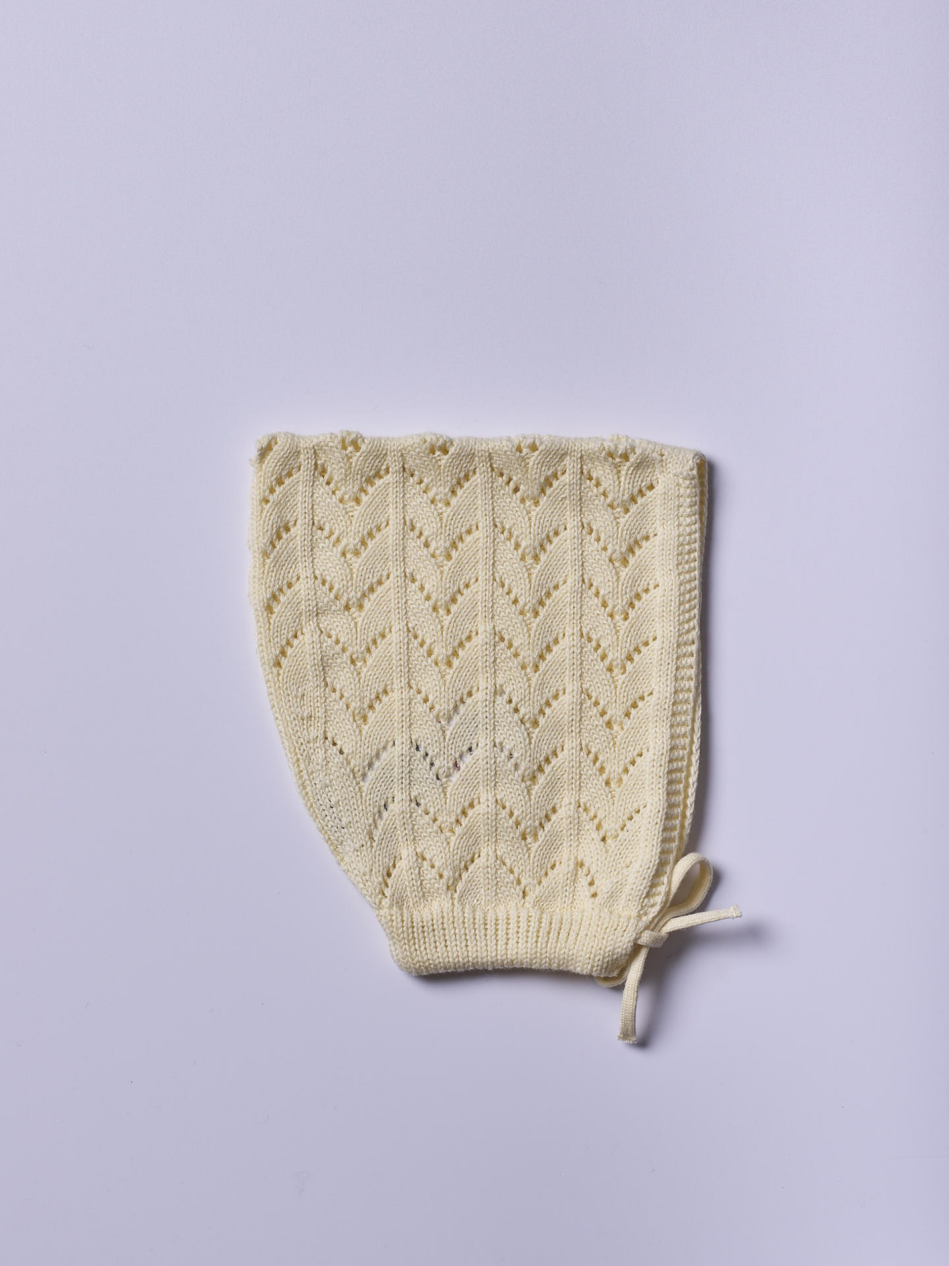 Organic cotton bonnet