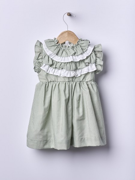 Vestido xadrez Vichy