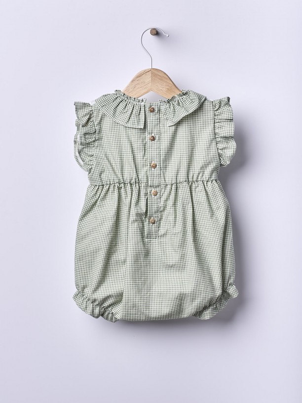 Vichy plaid shortie