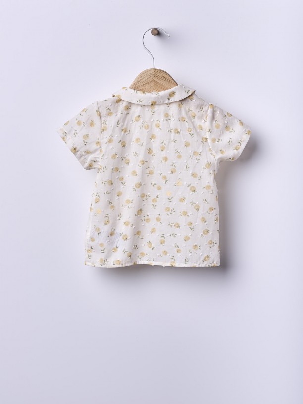 Blusa decorada limes