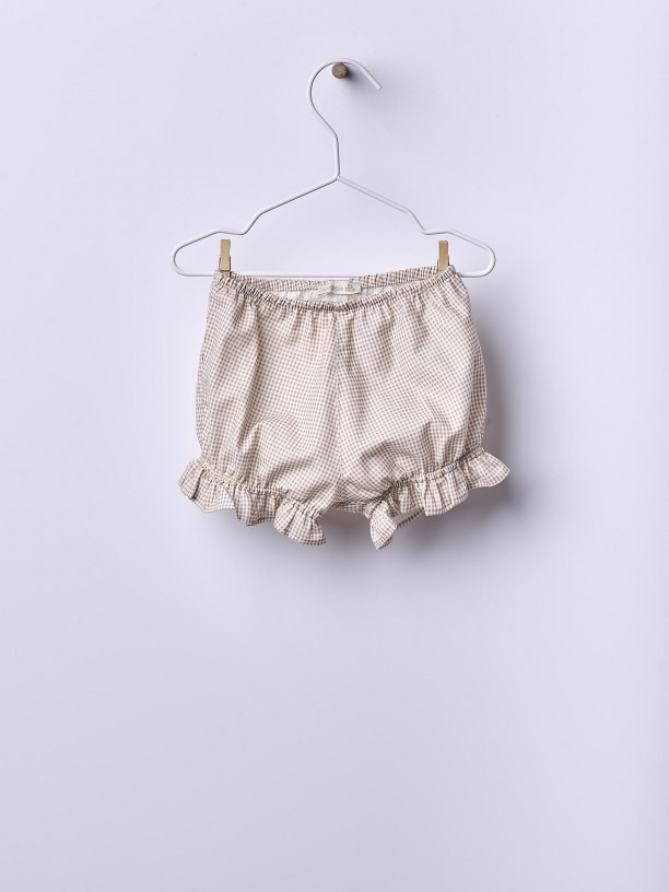 Vichy plaid shorts Vichy plaid shorts