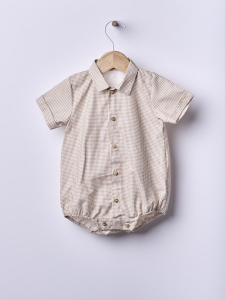 Vichy plaid bodysuit