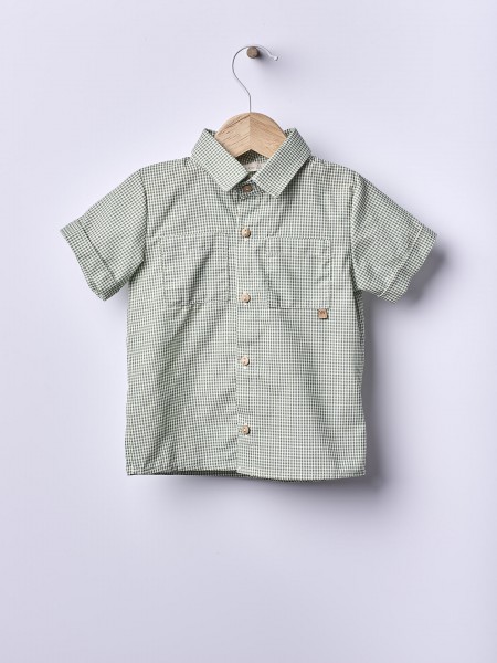 Vichy plaid shirt