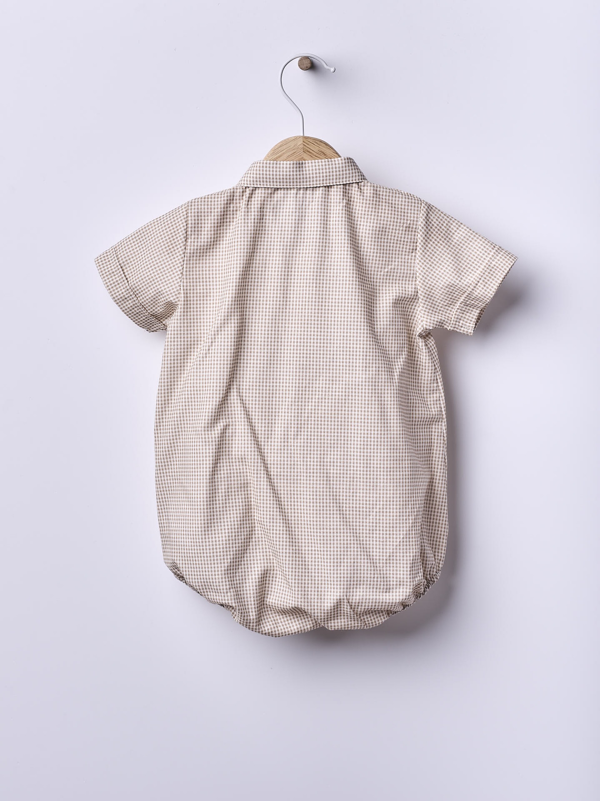 Body camisa xadrez Vichy