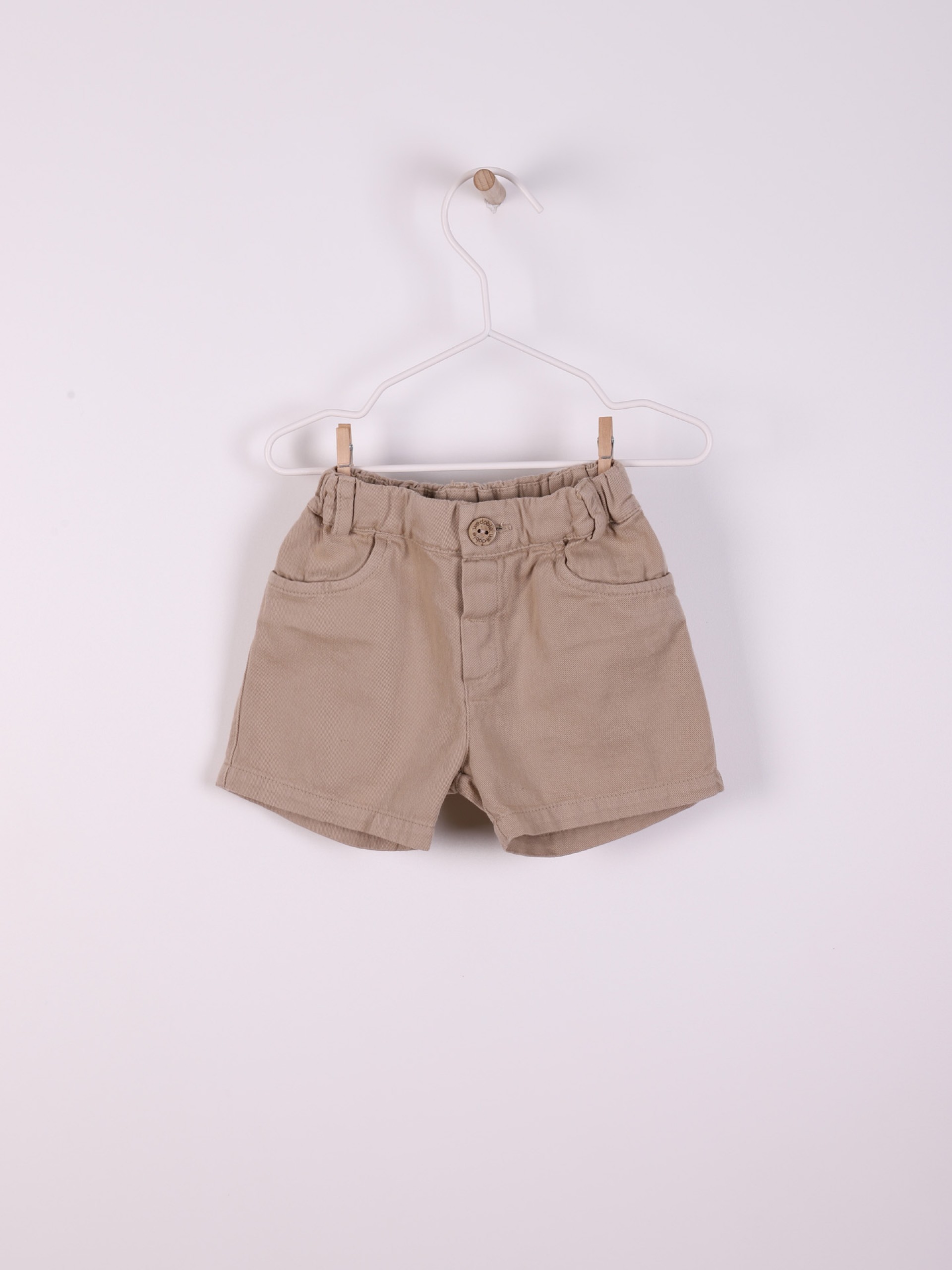 Calções de algodão