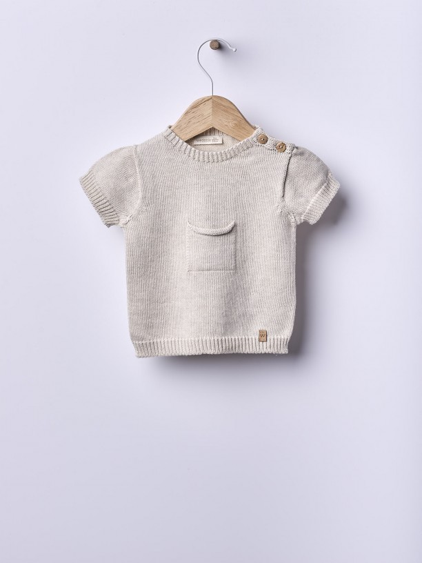 Organic cotton sweater