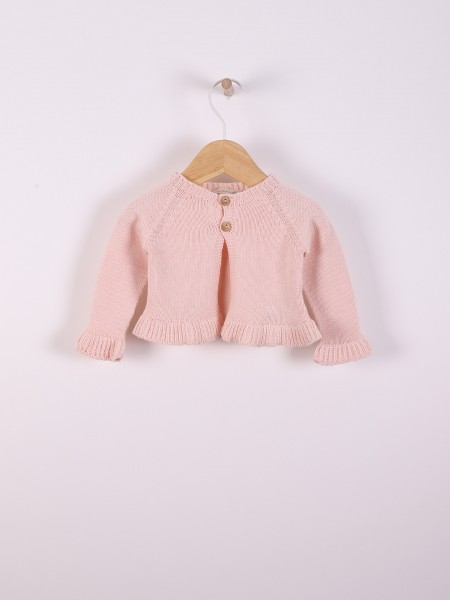 Organic cotton cardigan