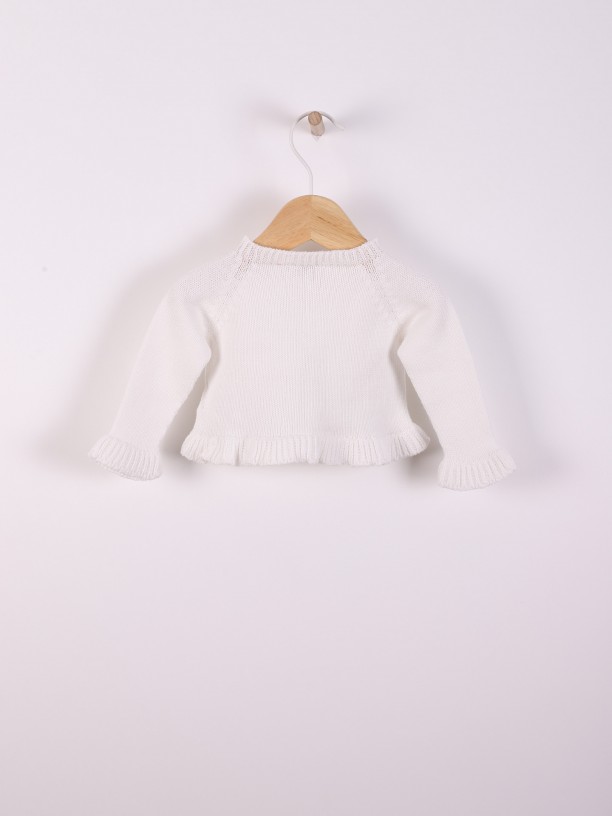 Organic cotton cardigan Organic cotton cardigan