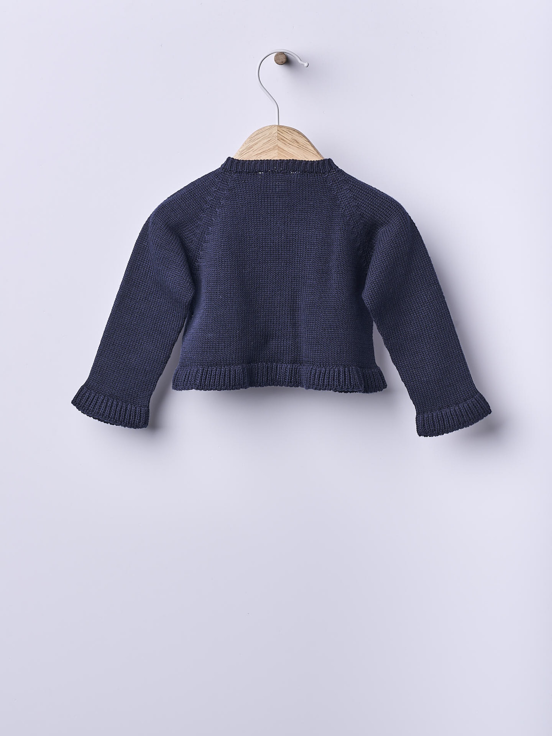 Organic cotton cardigan
