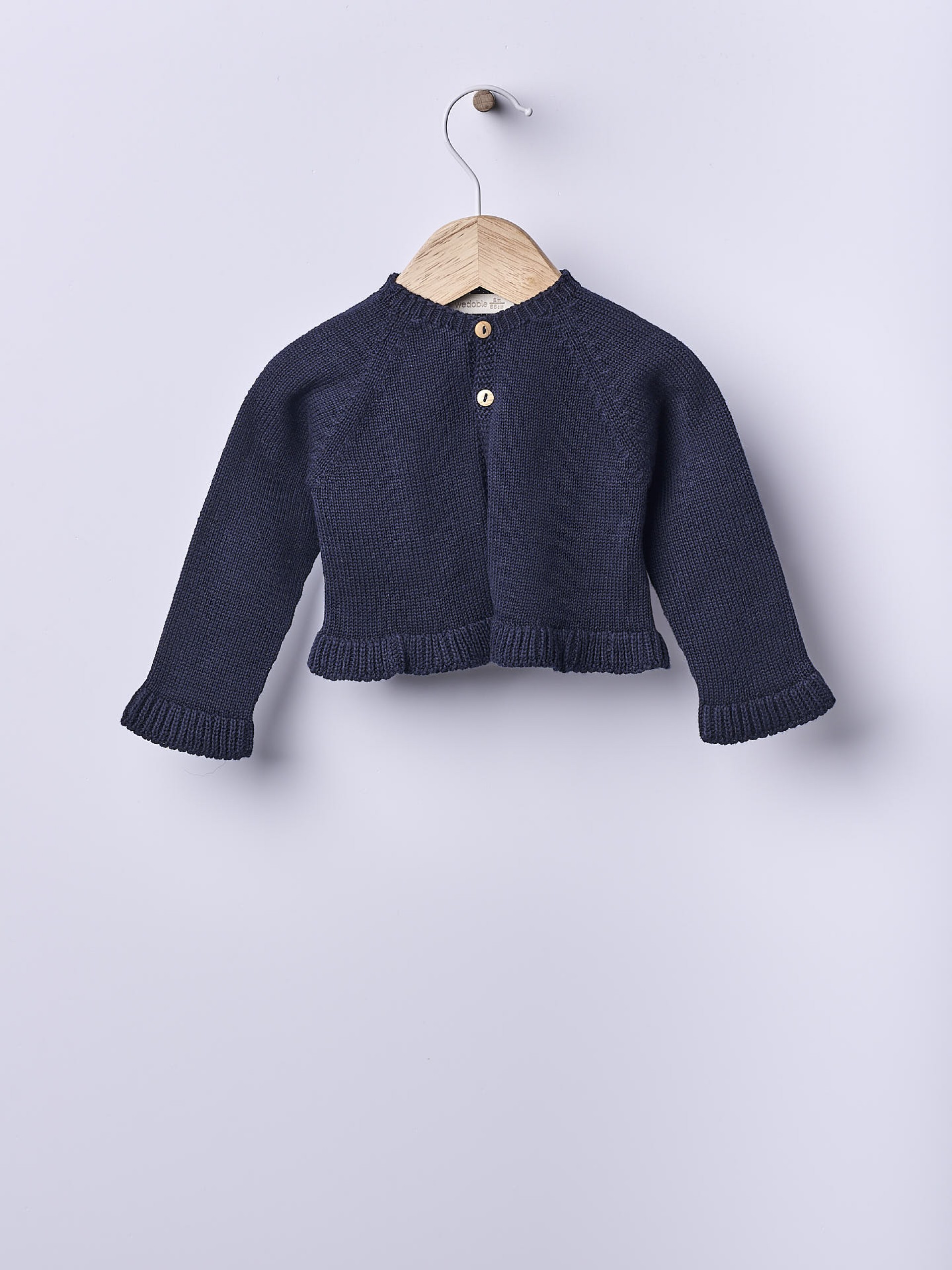 Organic cotton cardigan