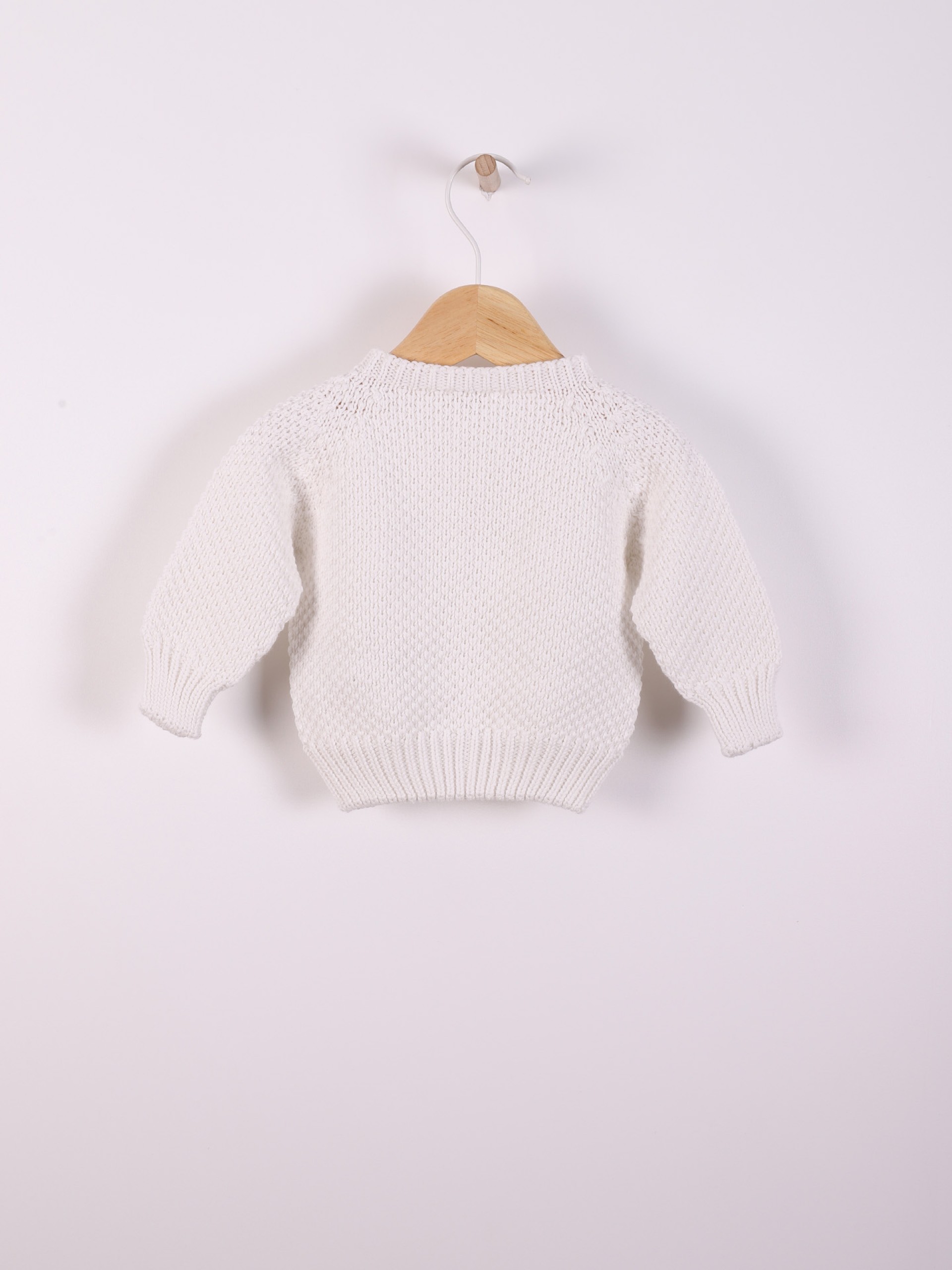 Organic cotton cardigan