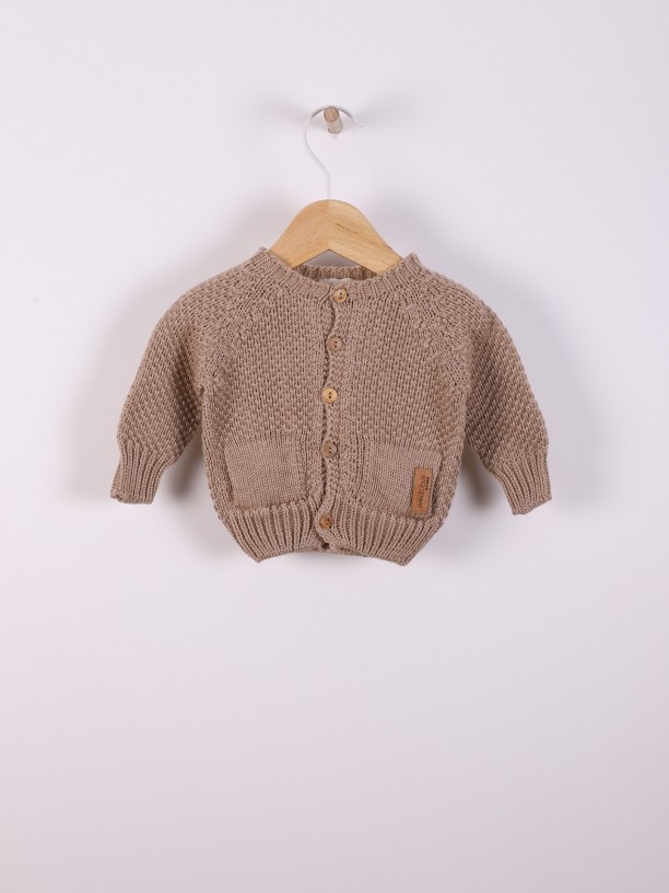 Organic cotton cardigan Organic cotton cardigan