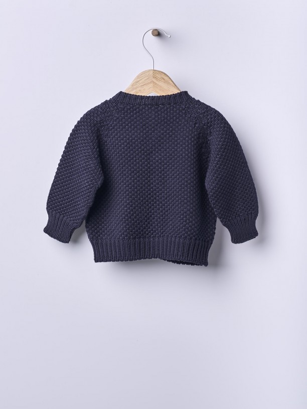 Organic cotton cardigan Organic cotton cardigan