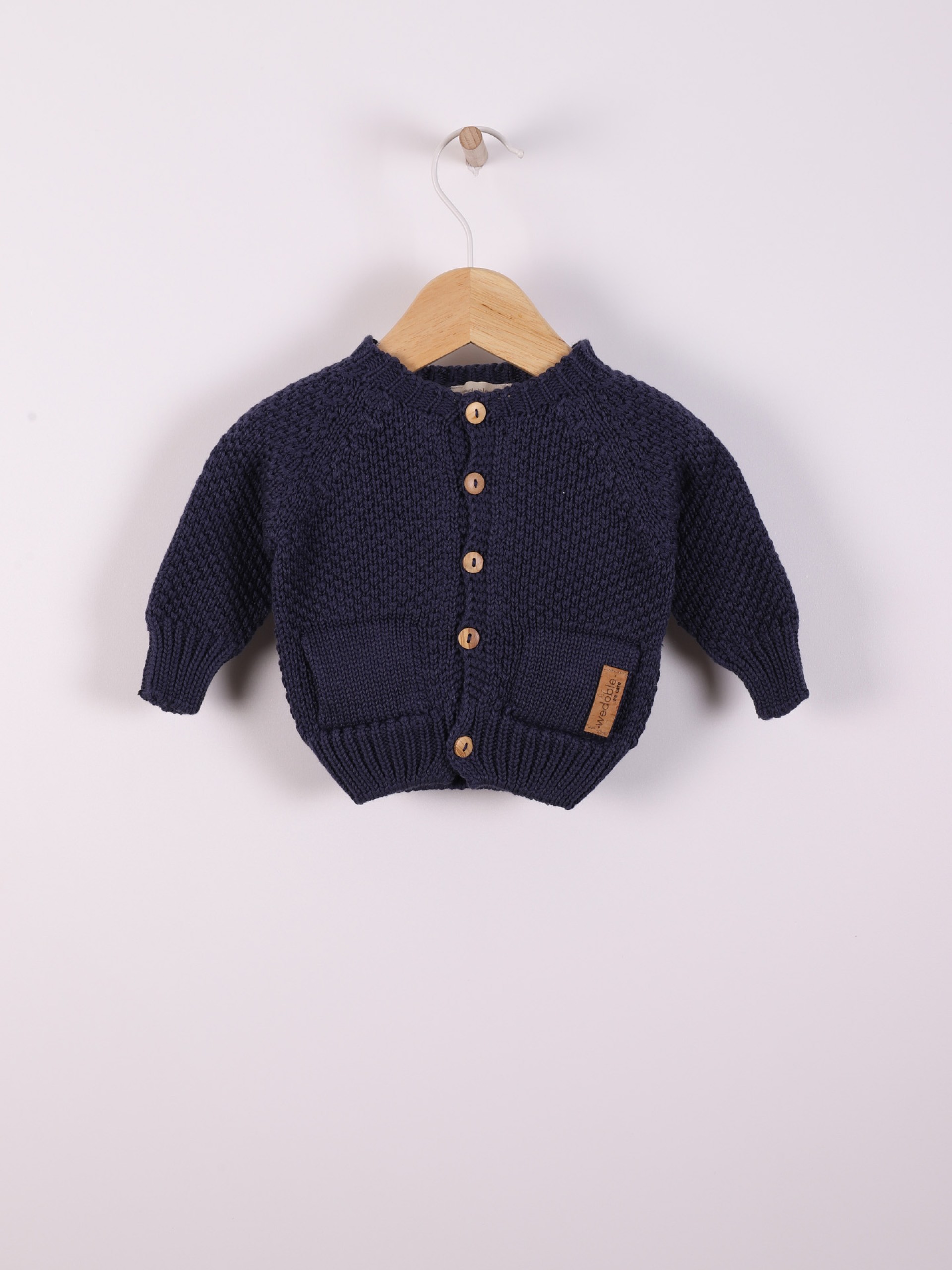 Organic cotton cardigan