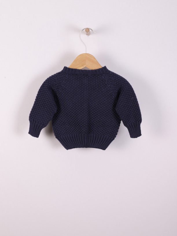 Organic cotton cardigan Organic cotton cardigan