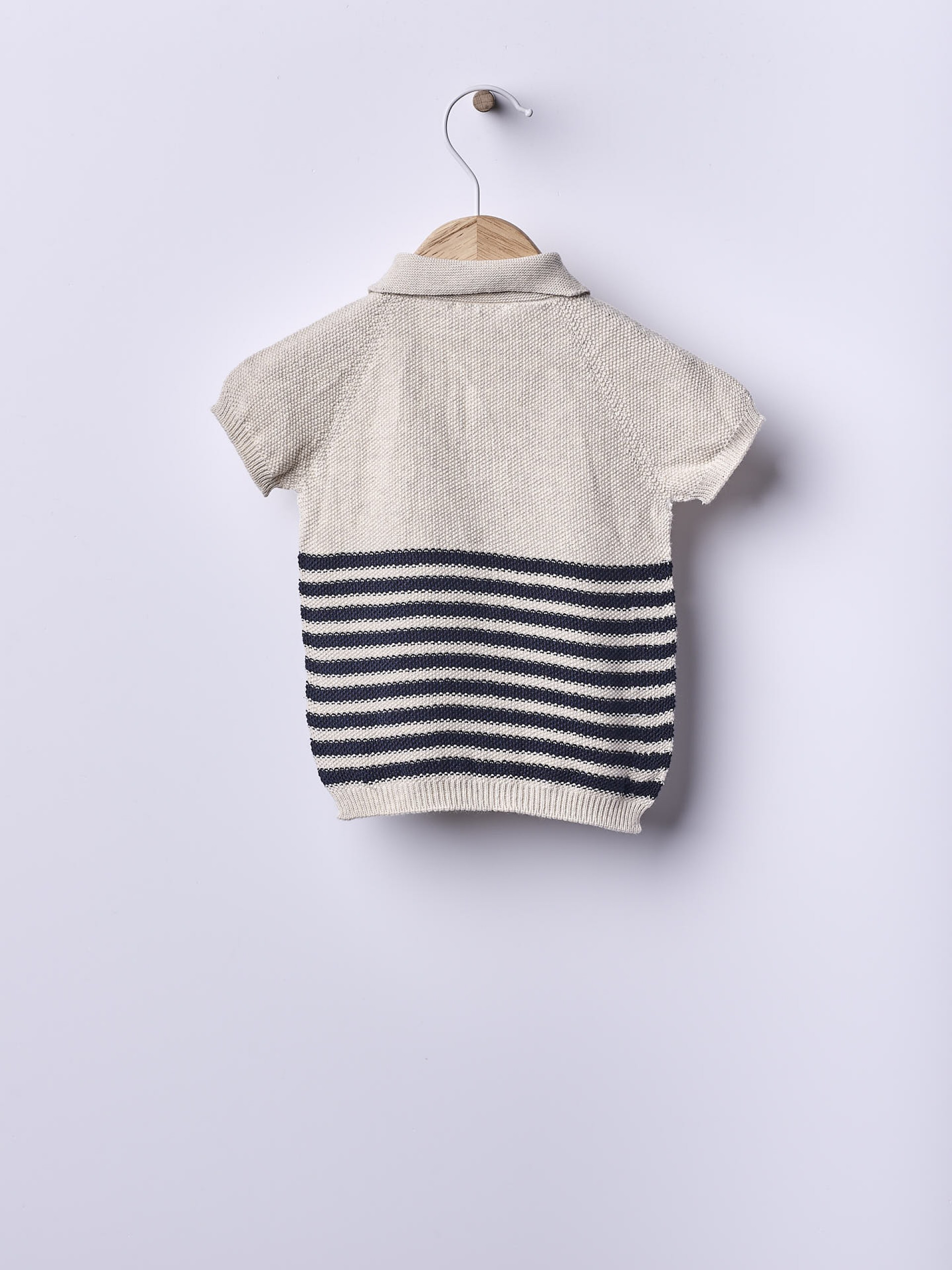 Knitted cotton sweater