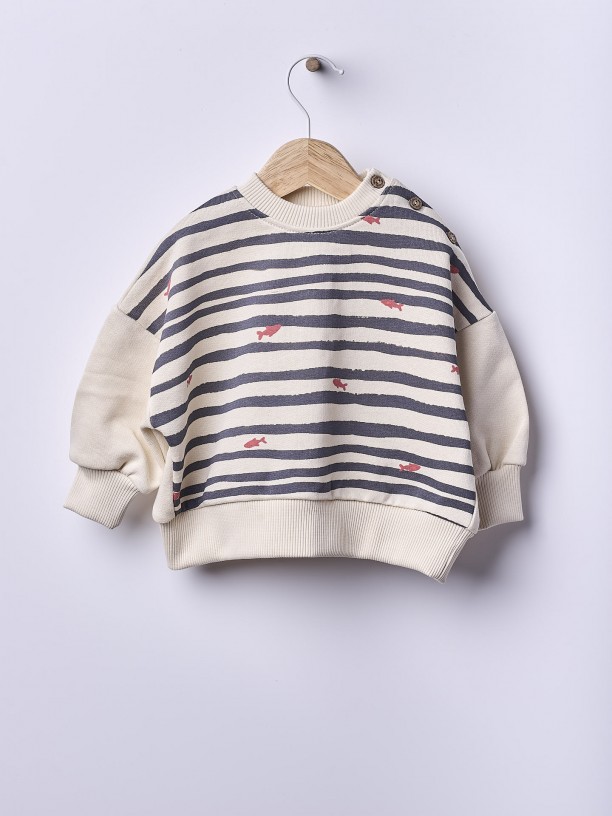 Cotton sweater