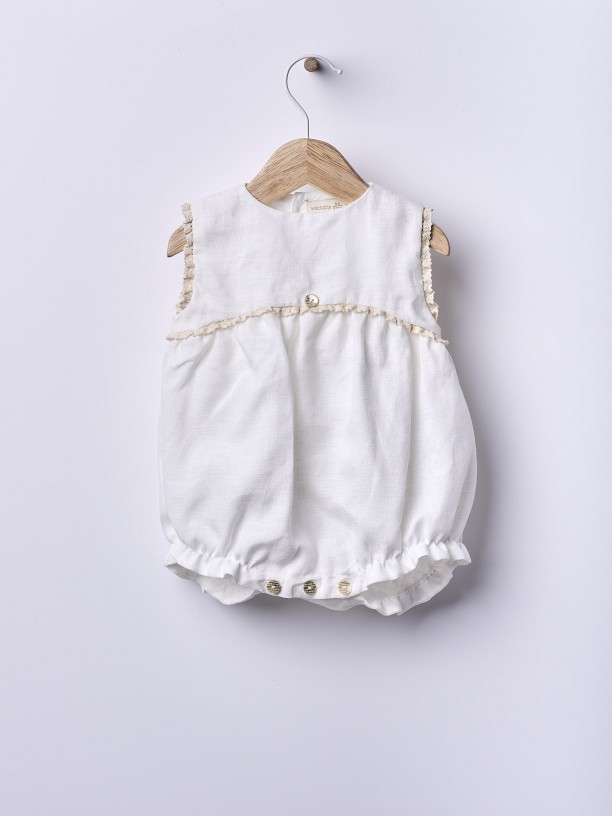 Linen shortie