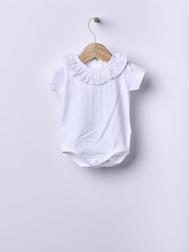 Ruffled bodysuit Ruffled bodysuit