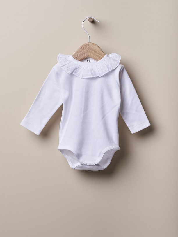 Ruffled bodysuit Ruffled bodysuit