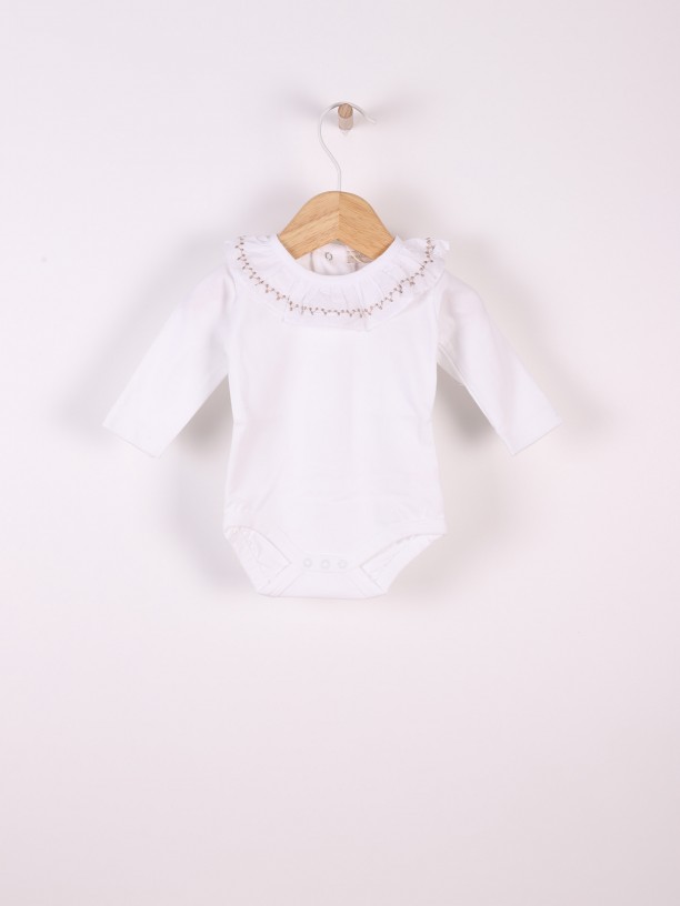 Ruffled bodysuit Ruffled bodysuit
