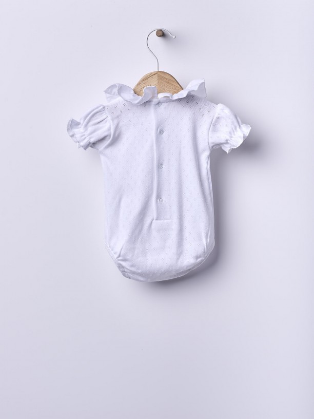 Ruffled bodysuit Ruffled bodysuit