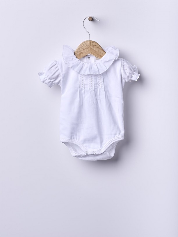 Ruffled bodysuit Ruffled bodysuit