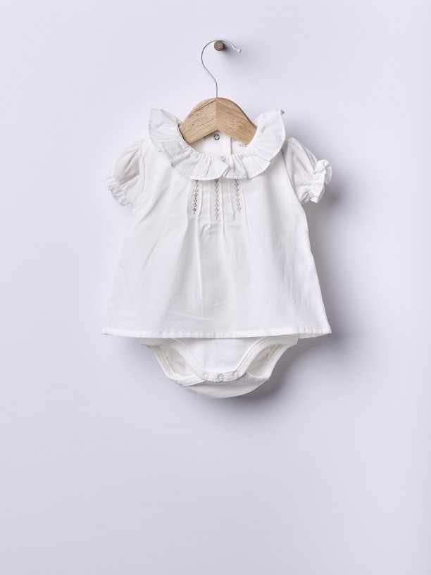Integrated blouse