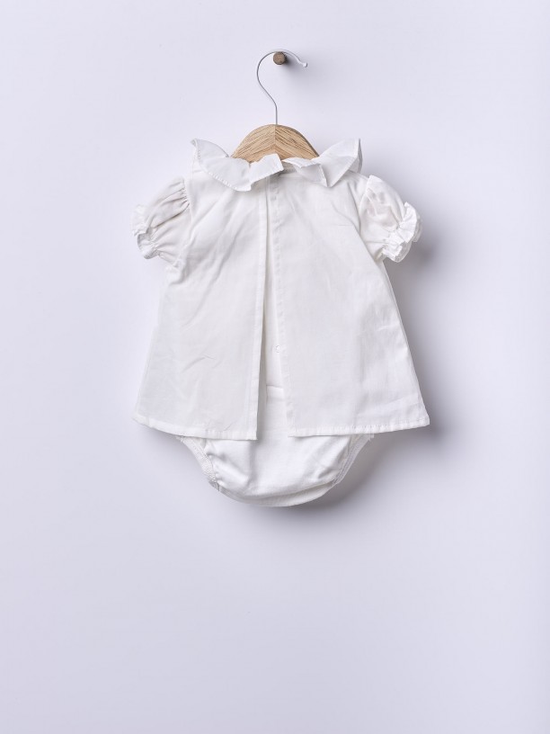 Integrated blouse