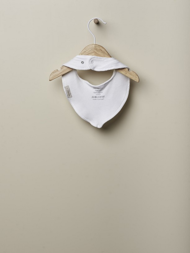 Baby bib in cotton