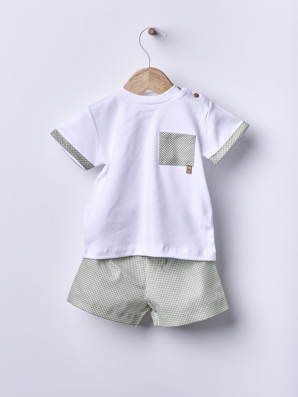Pyjamas set in cotton