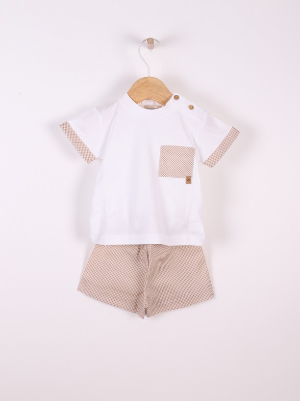 Pyjamas set in cotton