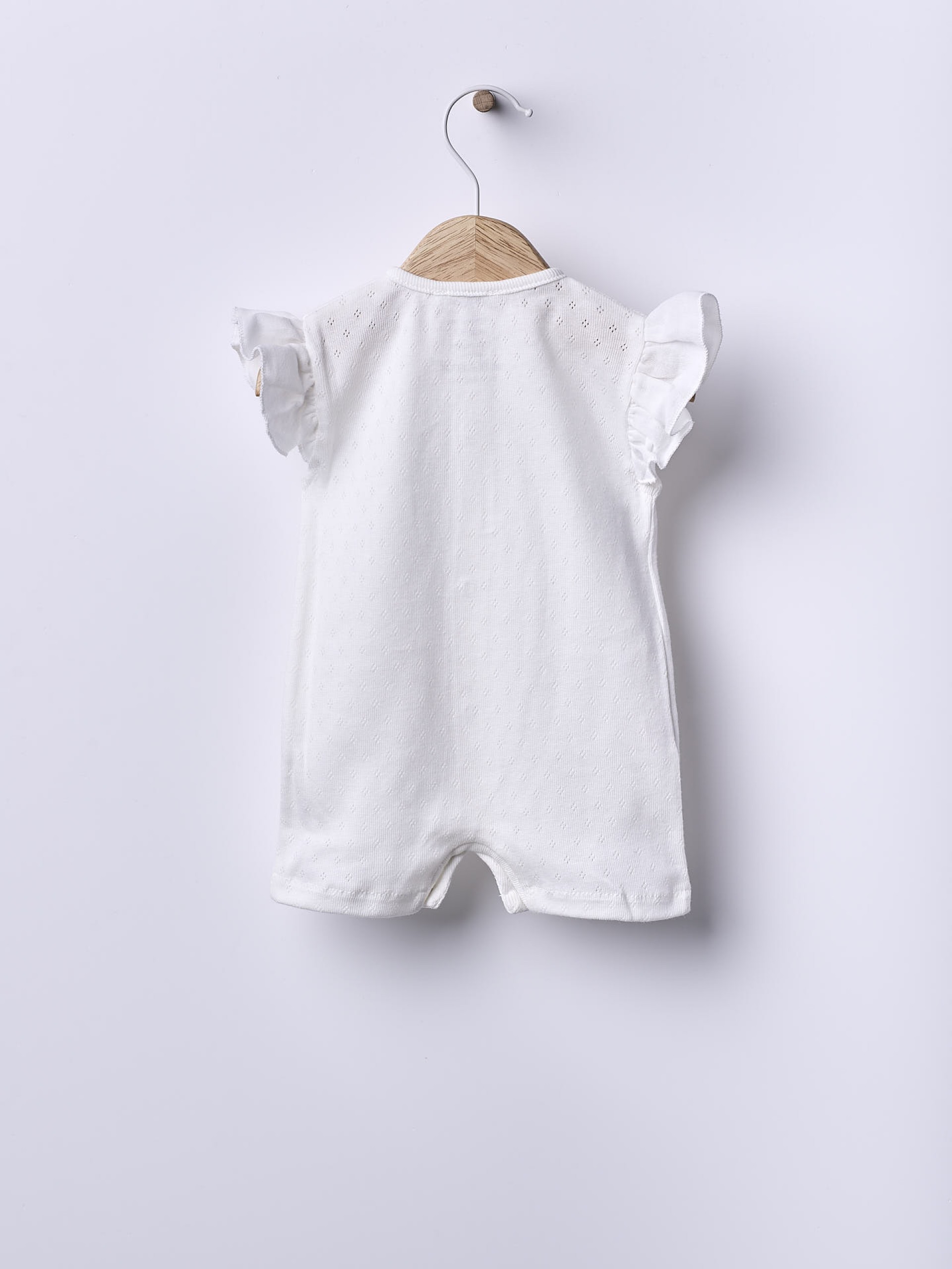 Cotton short jumpsuit