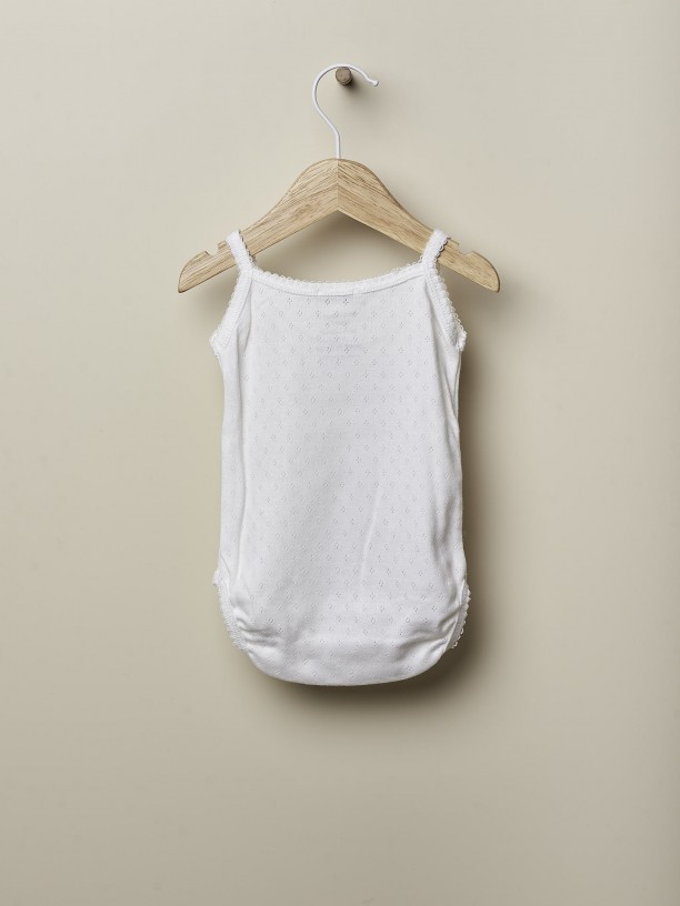 Organic cotton bodysuit