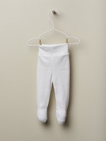 Cotton trousers with feet Cotton trousers with feet