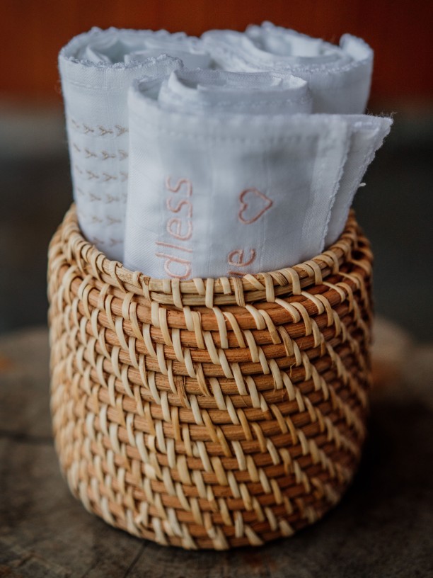"Boundless love" swaddle