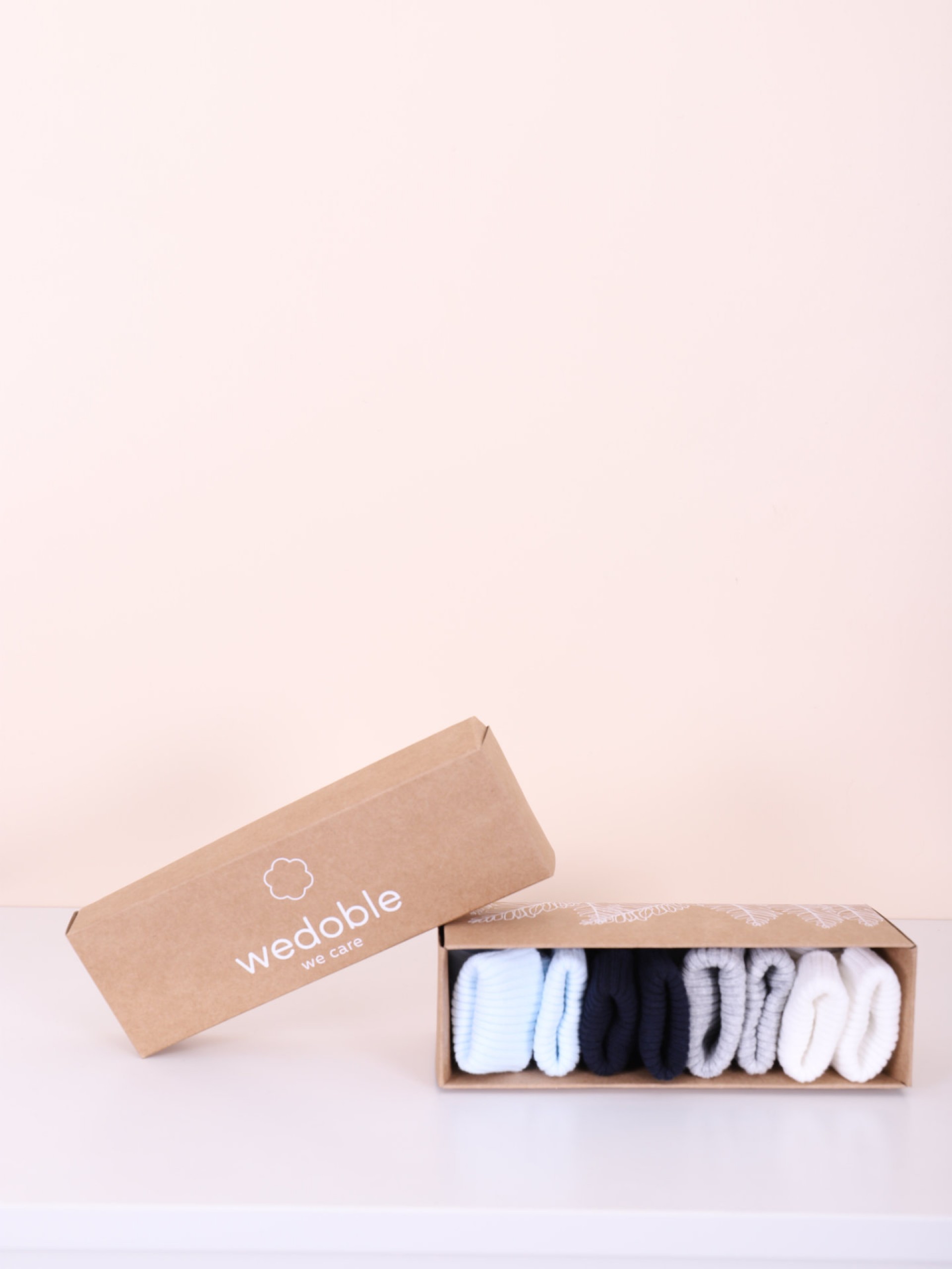 4 pares de meias bebé