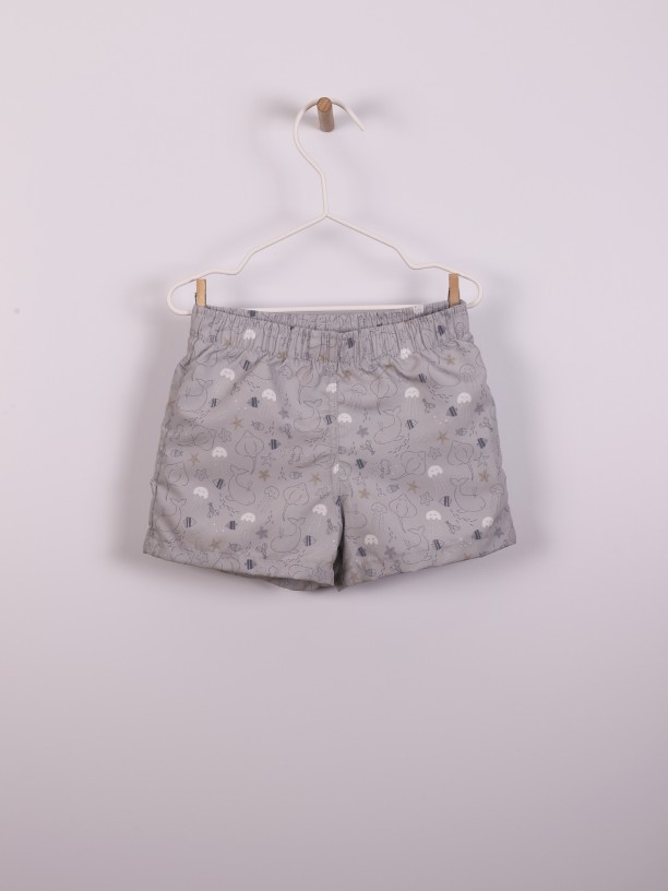 All aboard! shorts