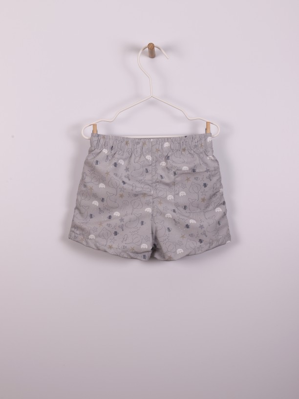 All aboard! shorts